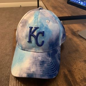RARE Kansas City Royals MLB New Era Tie dye hat